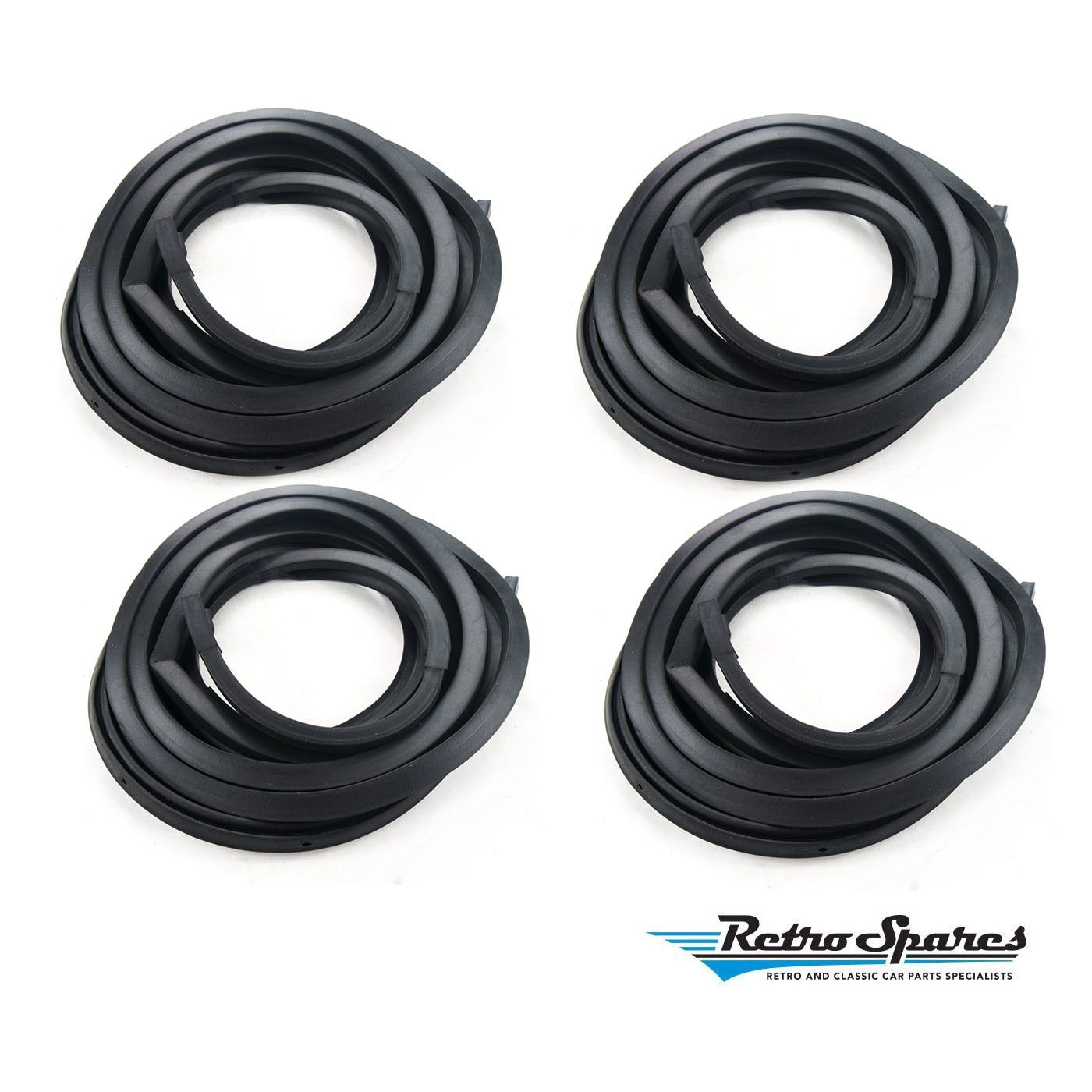 HOLDEN FE-FC SEDAN OR WAGON FRONT & REAR LEFT & RIGHT OUTER DOOR SEALS (SET OF 4)
