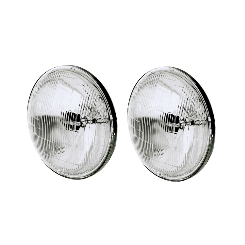 Sealed Beam 5 3/4" 146MM Diameter Round High Beam 2 Pin Incandescent 12 Volt 50W PAIR