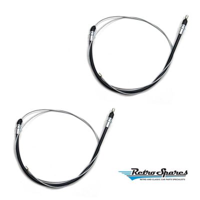 HOLDEN TORANA A9X REAR DISC BRAKE CABLES PAIR