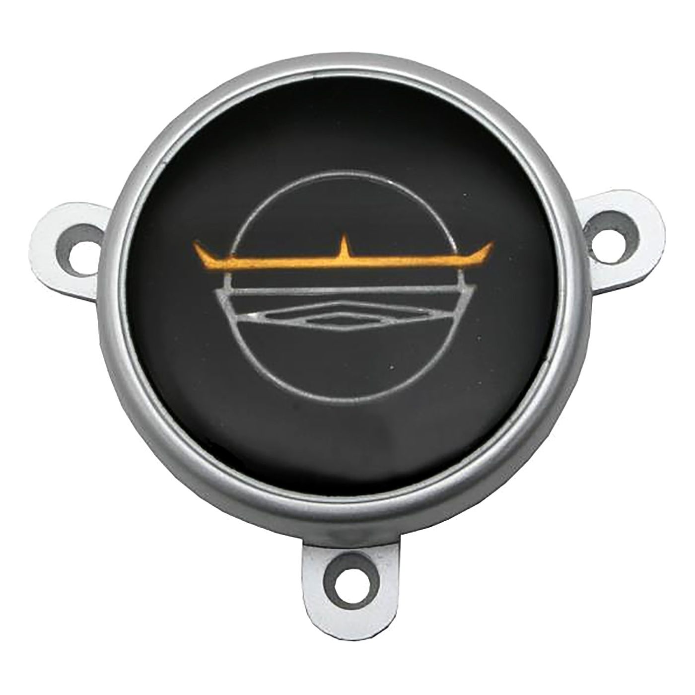 FORD XW XY GT STEERING WHEEL HUB BADGE WITH 3 LEGS