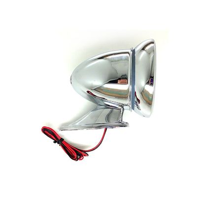 Bullet Mirror – Chrome/Blue Halo for FORD