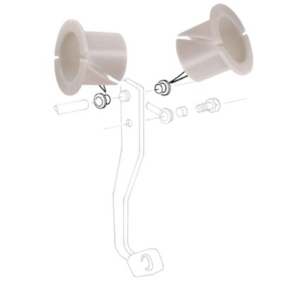 FORD XR-XY BRAKE & CLUTCH PEDAL ARM BUSH