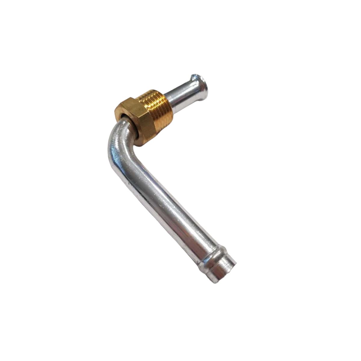 Fuel Fitting Elbow to suit 4 Barrel Holley Carburettor with 3/8" Fuelhose