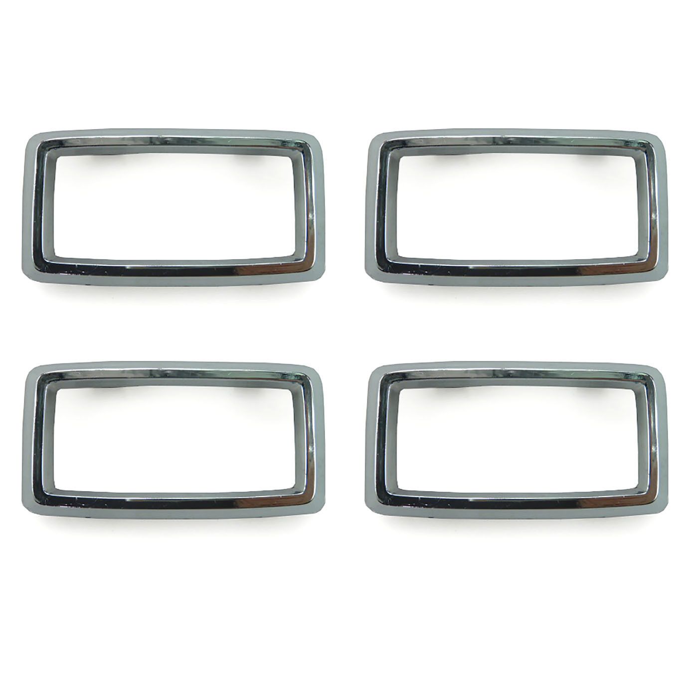 FORD XA XB CHROME DOOR HANDLE SURROUNDS KIT