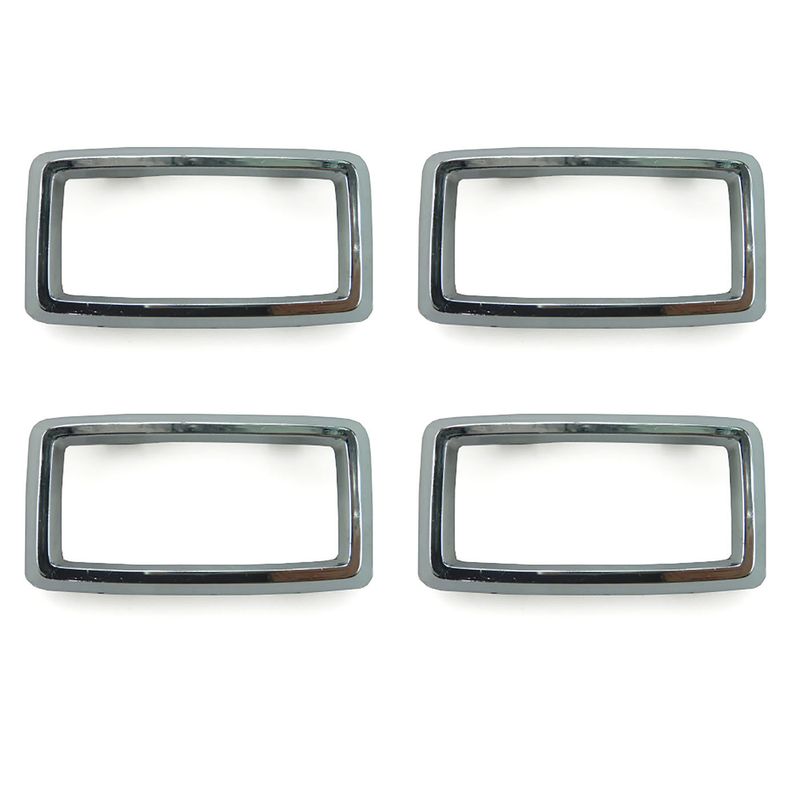 FORD XA XB CHROME DOOR HANDLE SURROUNDS KIT
