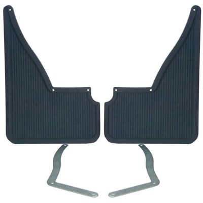 HOLDEN PREMIER MONARO STATESMAN HQ HJ HX HZ WB GTS SEDAN WAGON FRONT MUD FLAPS WITH BRACKETS & SCREWS