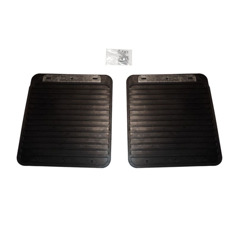 Mudflaps Universal Rubber Front or Rear Including Hardware