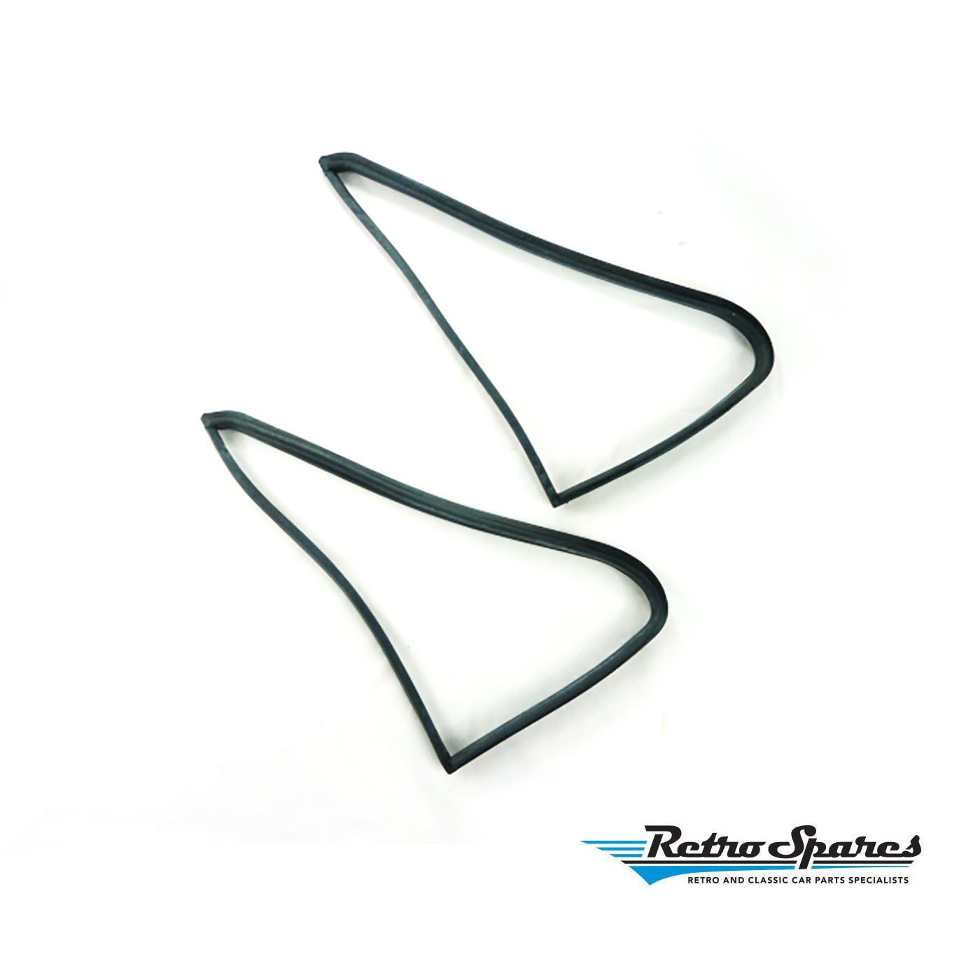 HOLDEN EJ-EH SEDAN REAR DOOR QUARTER VENT SEALS (PAIR)