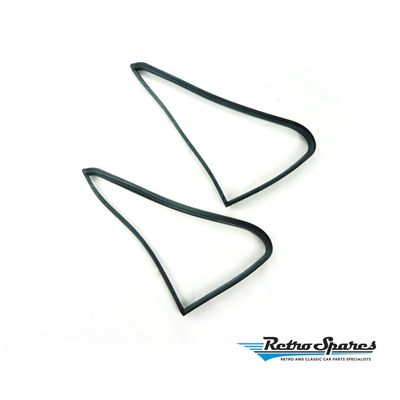HOLDEN EJ-EH SEDAN REAR DOOR QUARTER VENT SEALS (PAIR)