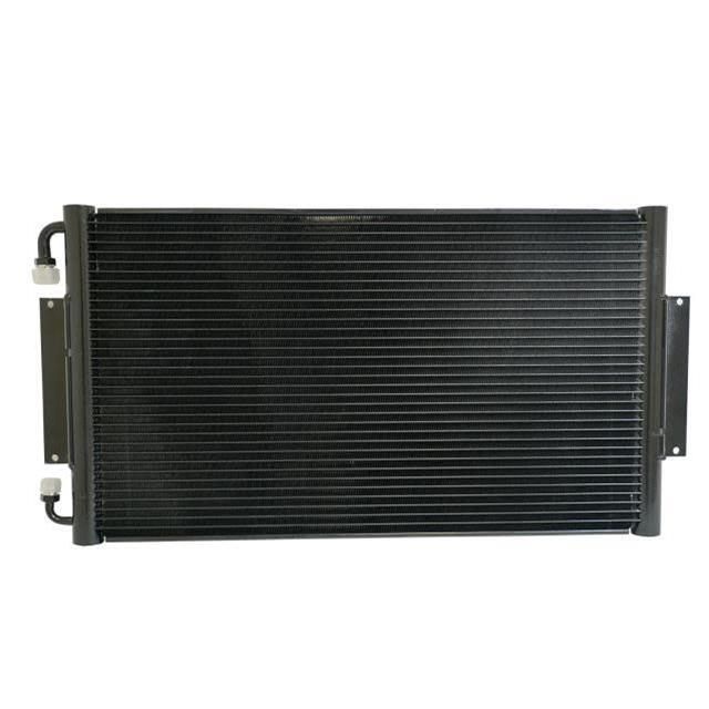 VINTAGE AIR BLACK PAINTED CONDENSER WITH BRACKETS 14" TALL x 25.5" WIDE x .83" THICK