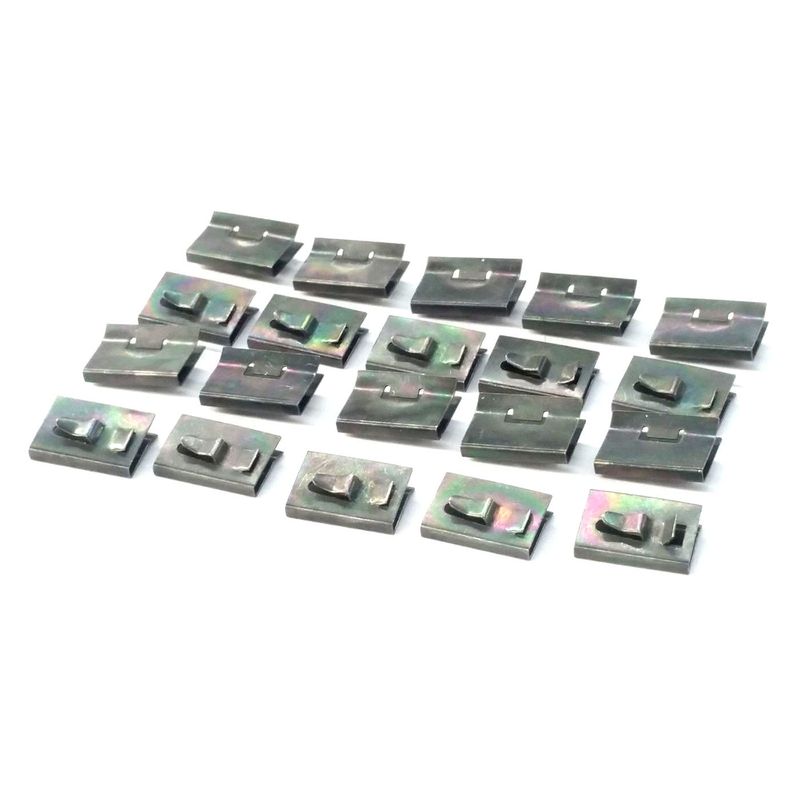 FORD ESCORT CORTINA MK1 MK2 MK3 MK4 OUTER WEATHER STRIP WEATHERSTRIP CLIPS 20PCS