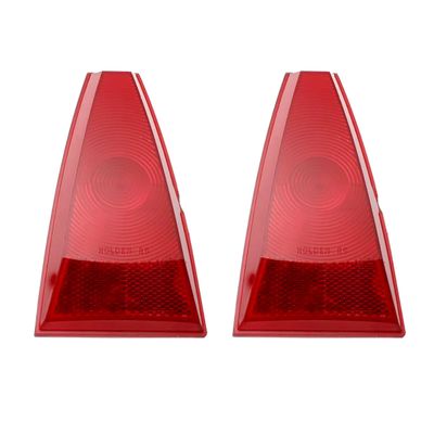 HOLDEN HR SEDAN WAGON REAR TAILLIGHT STOP LENSES PAIR