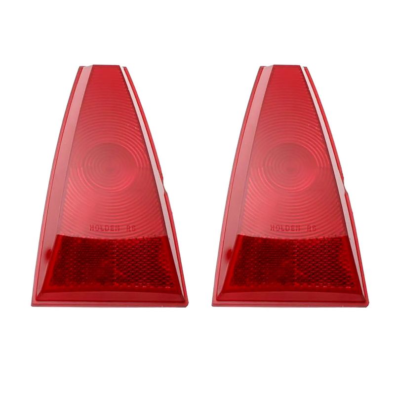 HOLDEN HR SEDAN WAGON REAR TAILLIGHT STOP LENSES PAIR