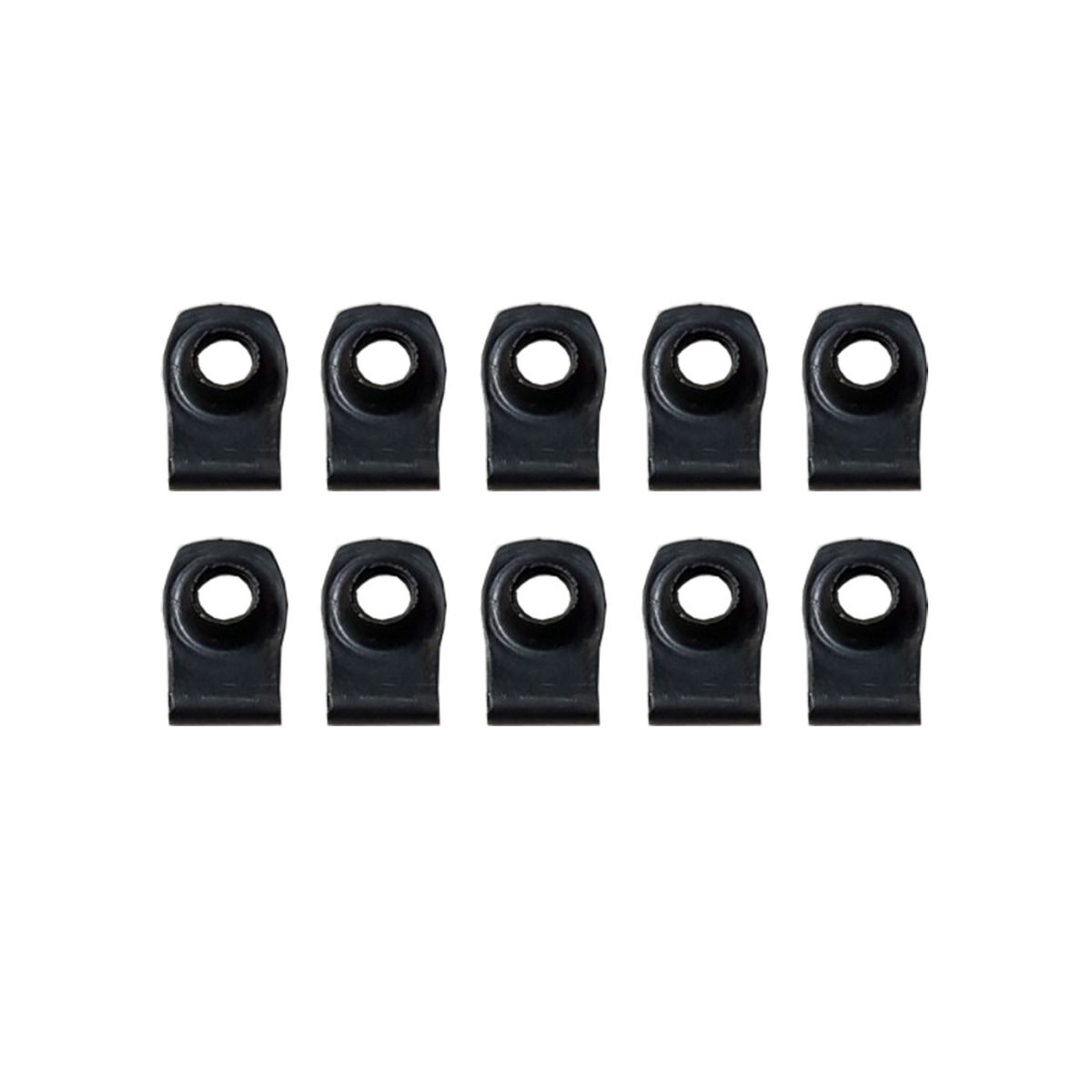 Short Fender/Guard Clips 10pc For FORD FALCON XR-XY