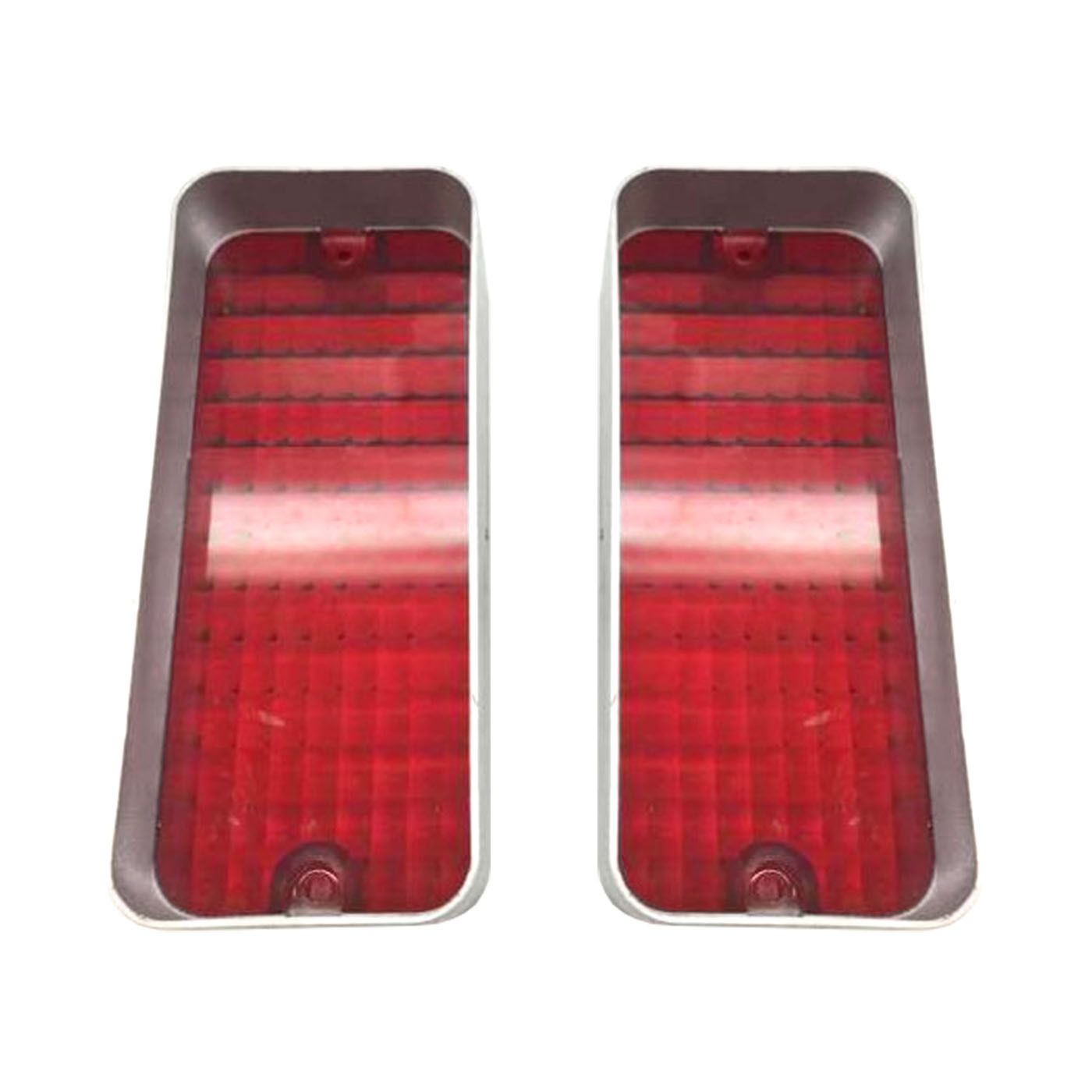 Rear Stop Lenses PAIR for HOLDEN HQ Sedan or Monaro