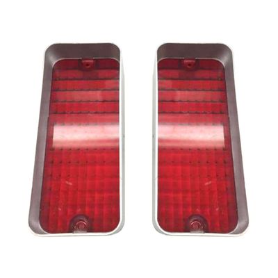 Rear Stop Lenses PAIR for HOLDEN HQ Sedan or Monaro