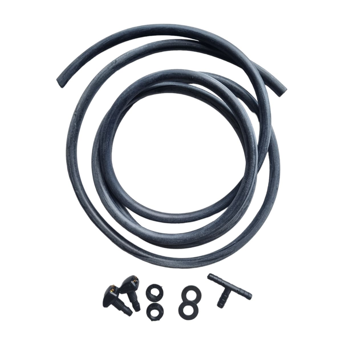 Windscreen Washer Nozzle Twin Jet + Hose Kit For HOLDEN COMMODORE VB VC VH VK VL
