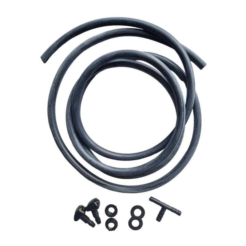 Windscreen Washer Nozzle Twin Jet + Hose Kit For HOLDEN COMMODORE VB VC VH VK VL