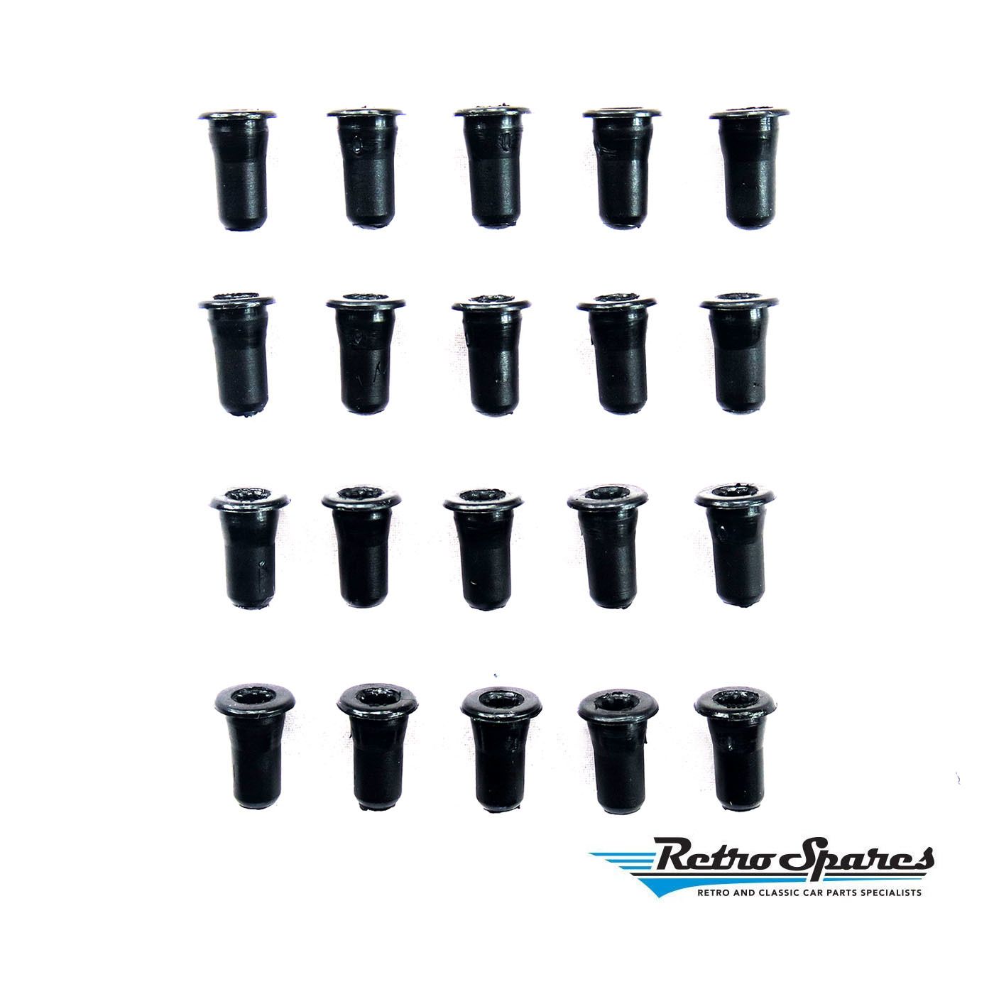 HOLDEN EJ-WB LC-UC TORANA GMH DOOR SEAL CLIP BODY PLUG PACK (20 PACK)