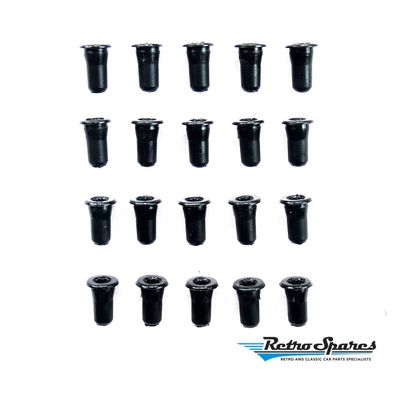 HOLDEN EJ-WB LC-UC TORANA GMH DOOR SEAL CLIP BODY PLUG PACK (20 PACK)