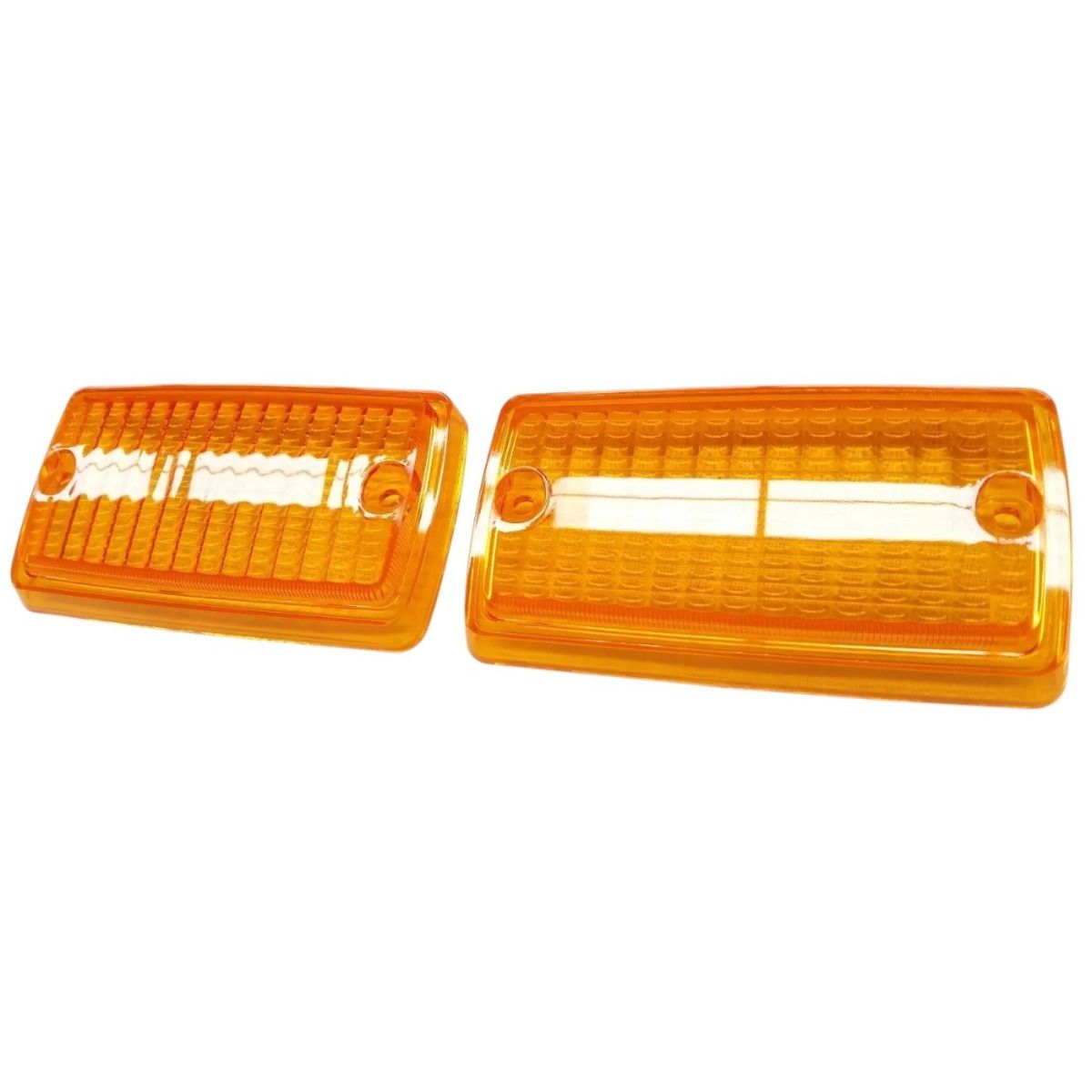 Front Indicator Orange Lenses Pair for FORD ESCORT MK1 LOTUS GT