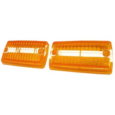 Front Indicator Orange Lenses Pair for FORD ESCORT MK1 LOTUS GT