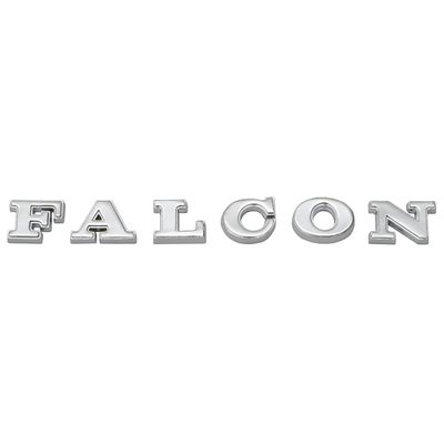 FORD XW GT FALCON LETTERS BOOT BADGE