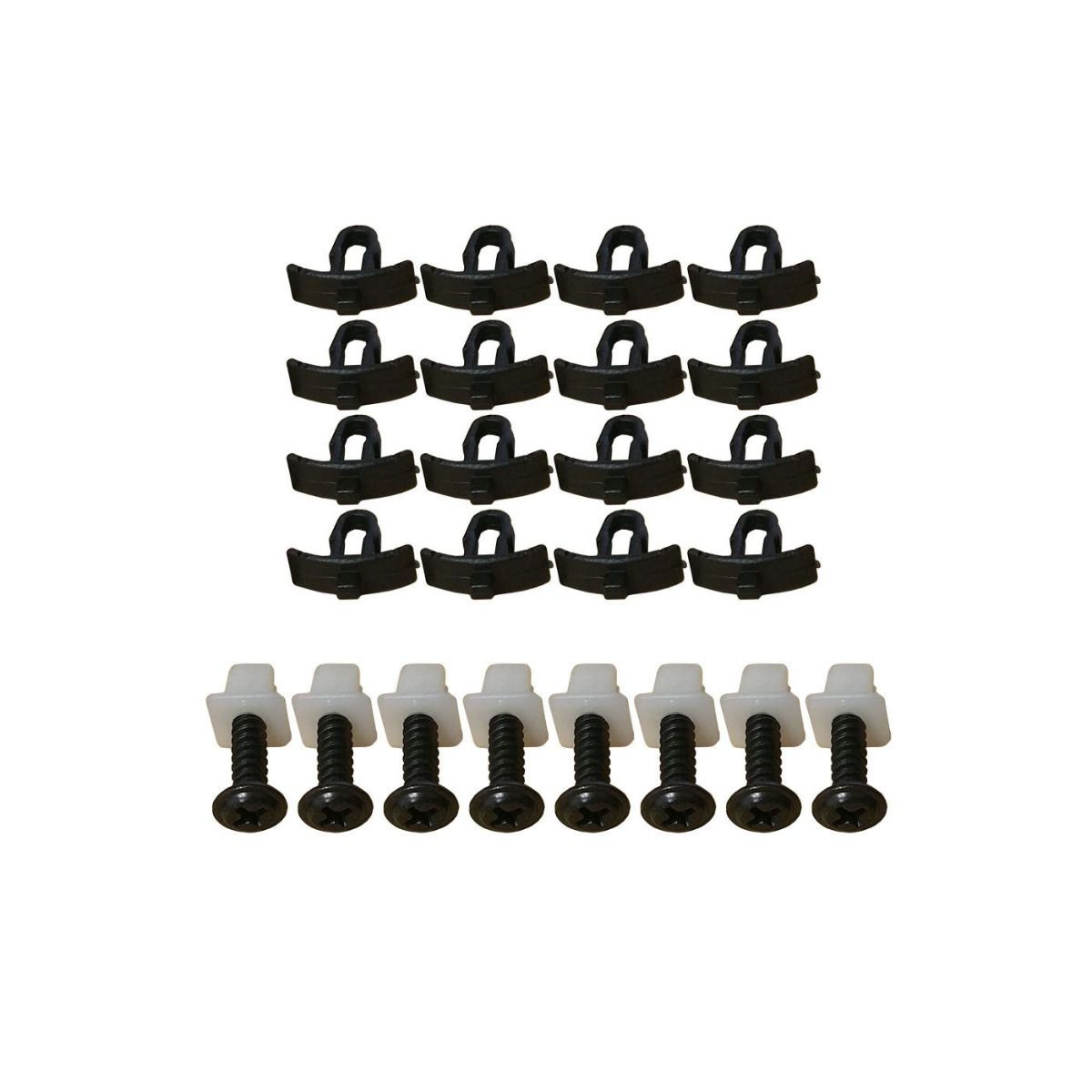 FORD FALCON XY GT GS GRILLE FRAME & TOP BOTTOM MOULD MOUNTING CLIP KIT