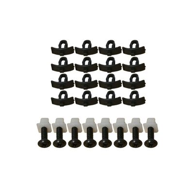FORD FALCON XY GT GS GRILLE FRAME & TOP BOTTOM MOULD MOUNTING CLIP KIT