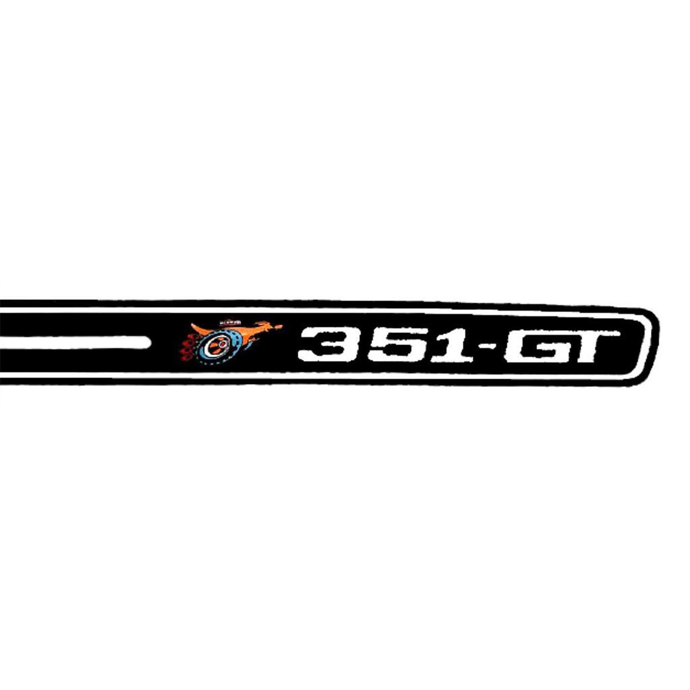 FORD XY FALCON 351-GT BLACK STRIPE DECAL KIT