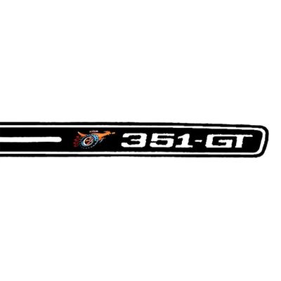 FORD XY FALCON 351-GT BLACK STRIPE DECAL KIT