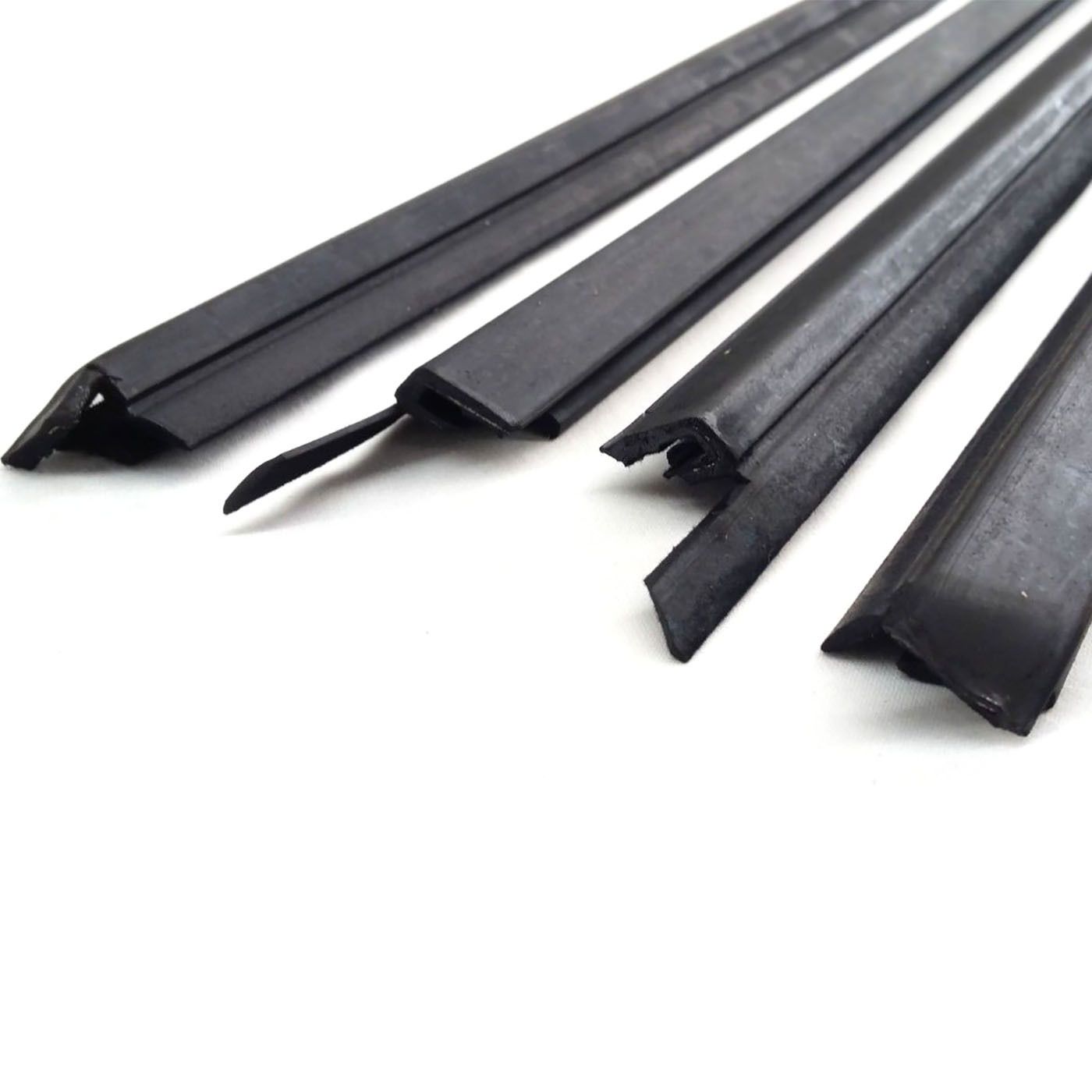FRONT DOOR RUBBER WEATHER STRIPS 4PCS SET FOR NISSAN NAVARA D21 SINGLE DUAL CAB
