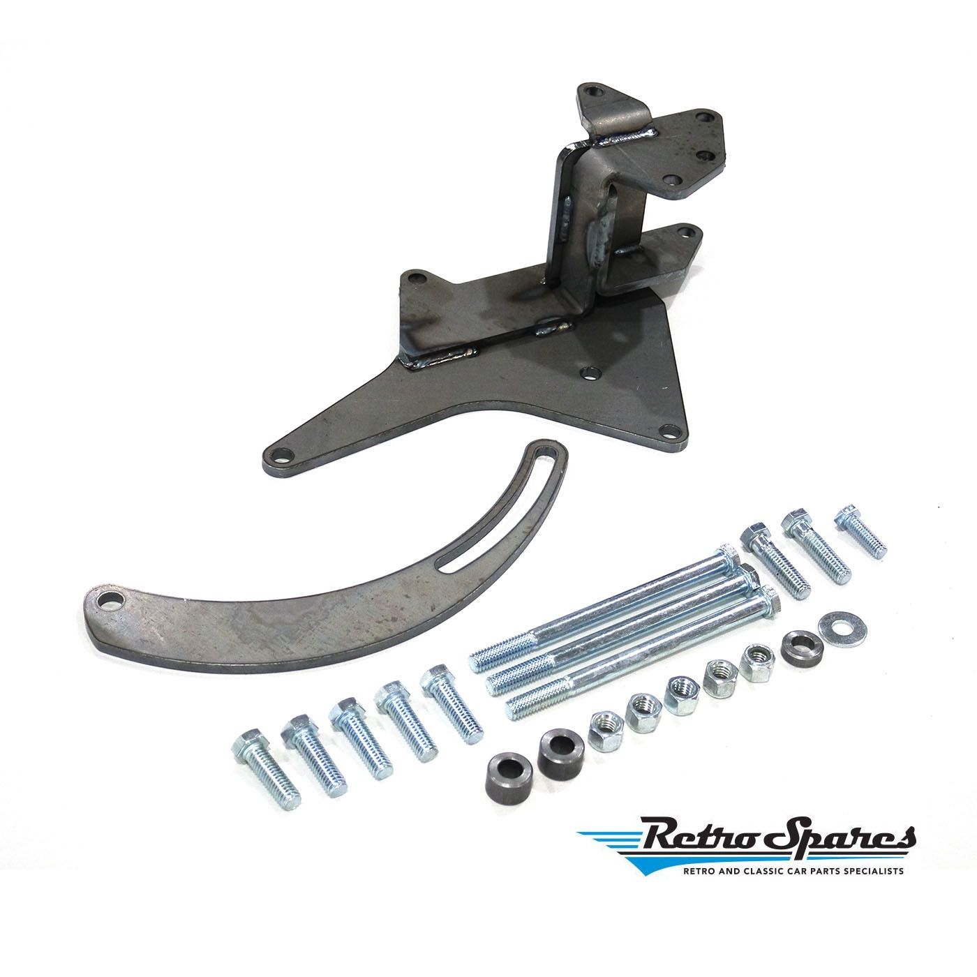 1970-78 Mopar 318/340/360 Compressor/Alternator Bracket Kit with Power Steering (No Air Pump)