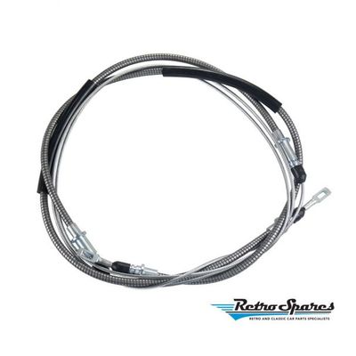 FORD 66 MUSTANG TO WILLWOOD DISC BRAKE REAR HANDBRAKE CABLE