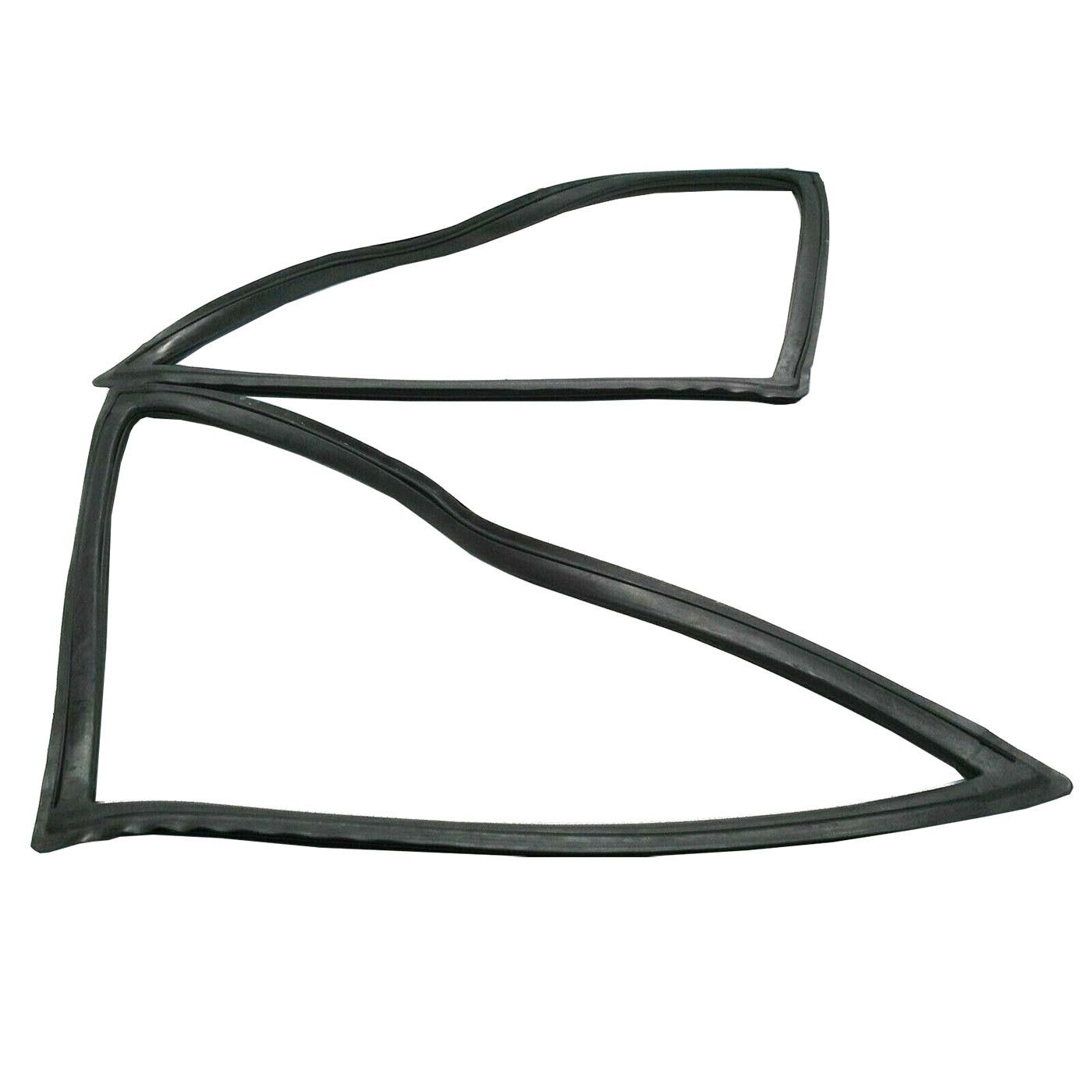 FORD CORTINA MKII MK2 GT 1300 1600E 2 DOOR COUPE 1/4 QUARTER REAR SIDE WINDOW RUBBER