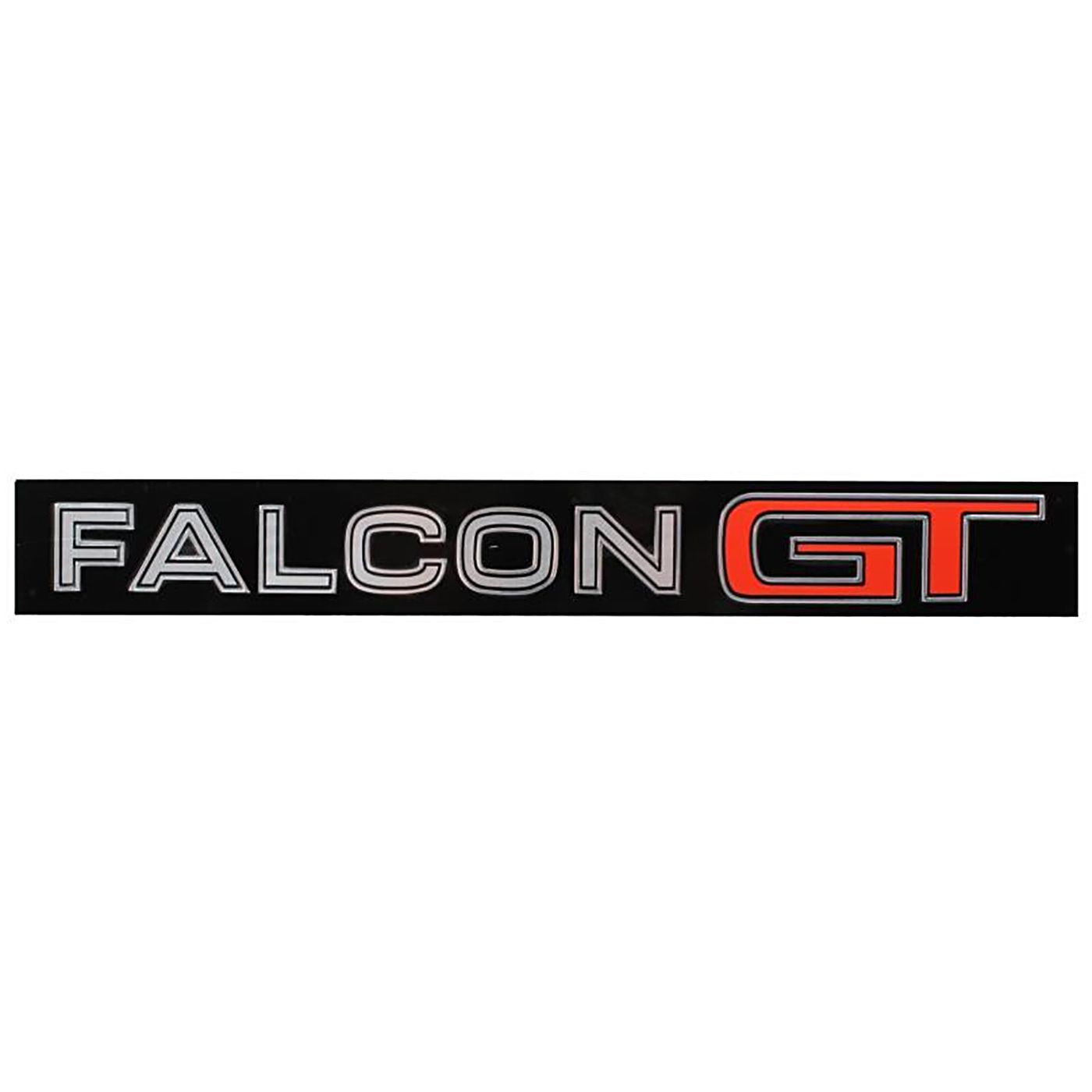 FORD XY GT FALCON BOOT MOULDING INSERT BADGE