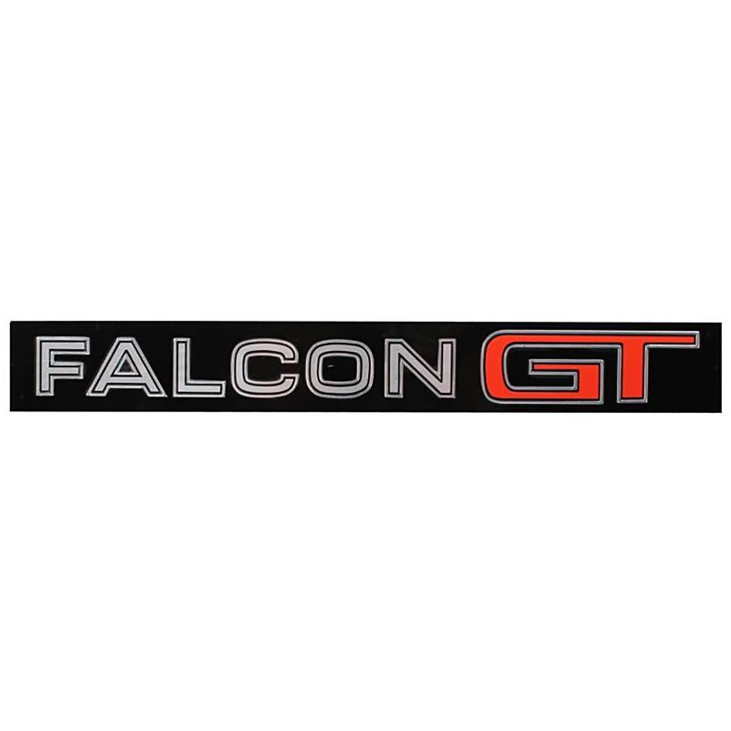 FORD XY GT FALCON BOOT MOULDING INSERT BADGE