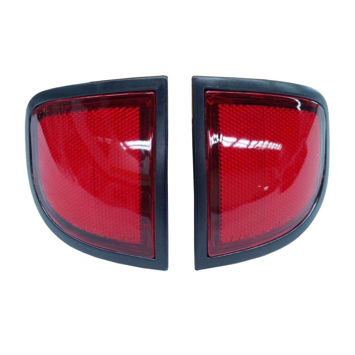 MITSUBISHI TRITON RED REAR REFLECTORS LEFT RIGHT HAND PAIR