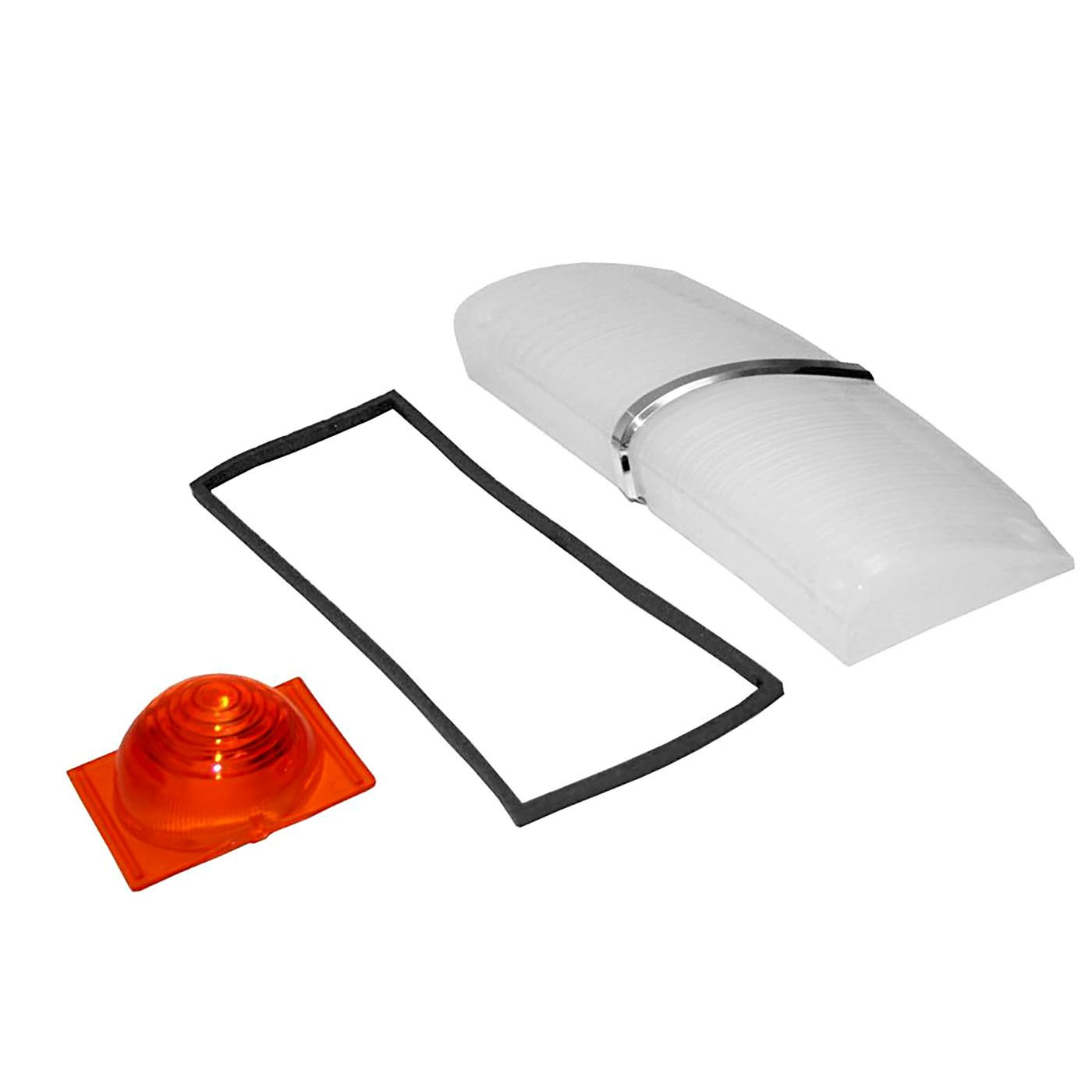 Left Hand Front Indicator Lens Outer Inner & Gasket for FORD XW