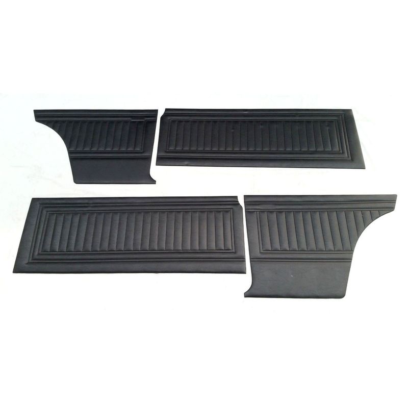 FORD CORTINA MK2 MKII GT LOTUS 2 TWO DOOR COUPE DOOR TRIM TRIMS SET 4PCS + CLIPS