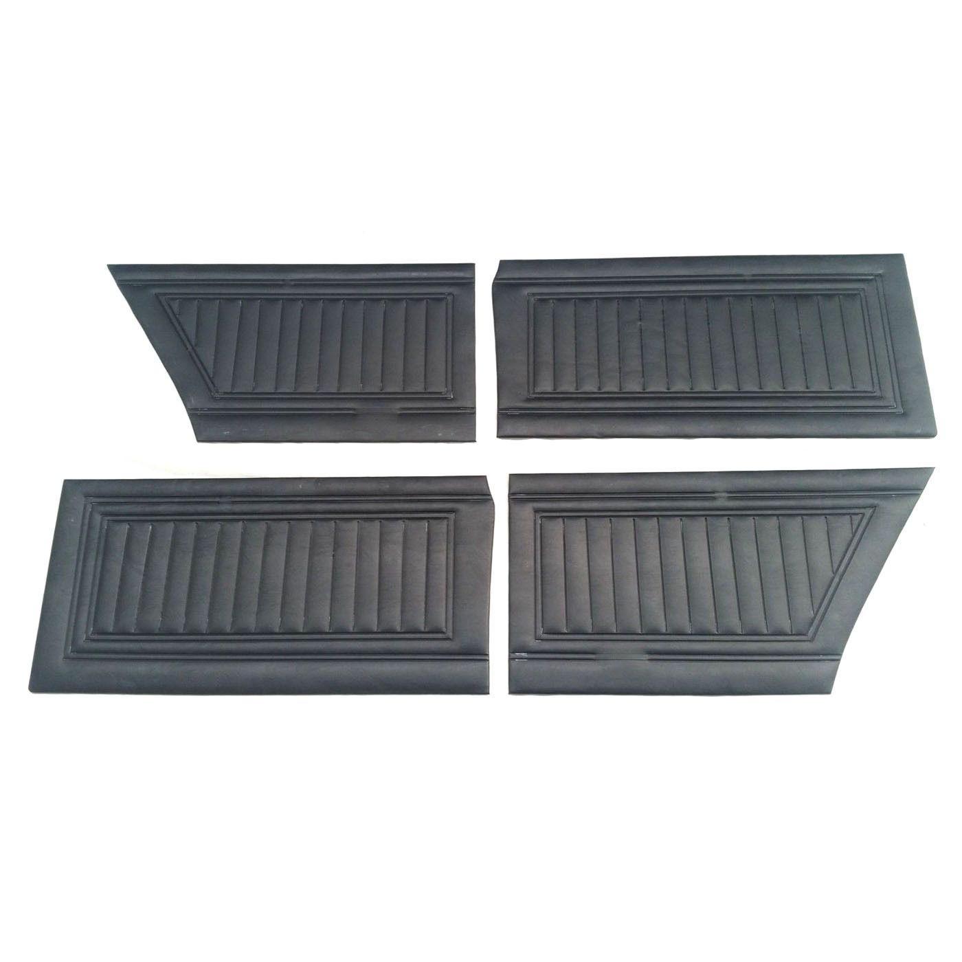 FORD CORTINA MK2 MKII GT LOTUS 4 FOUR DOOR SEDAN DOOR TRIM TRIMS SET 4PC + CLIPS