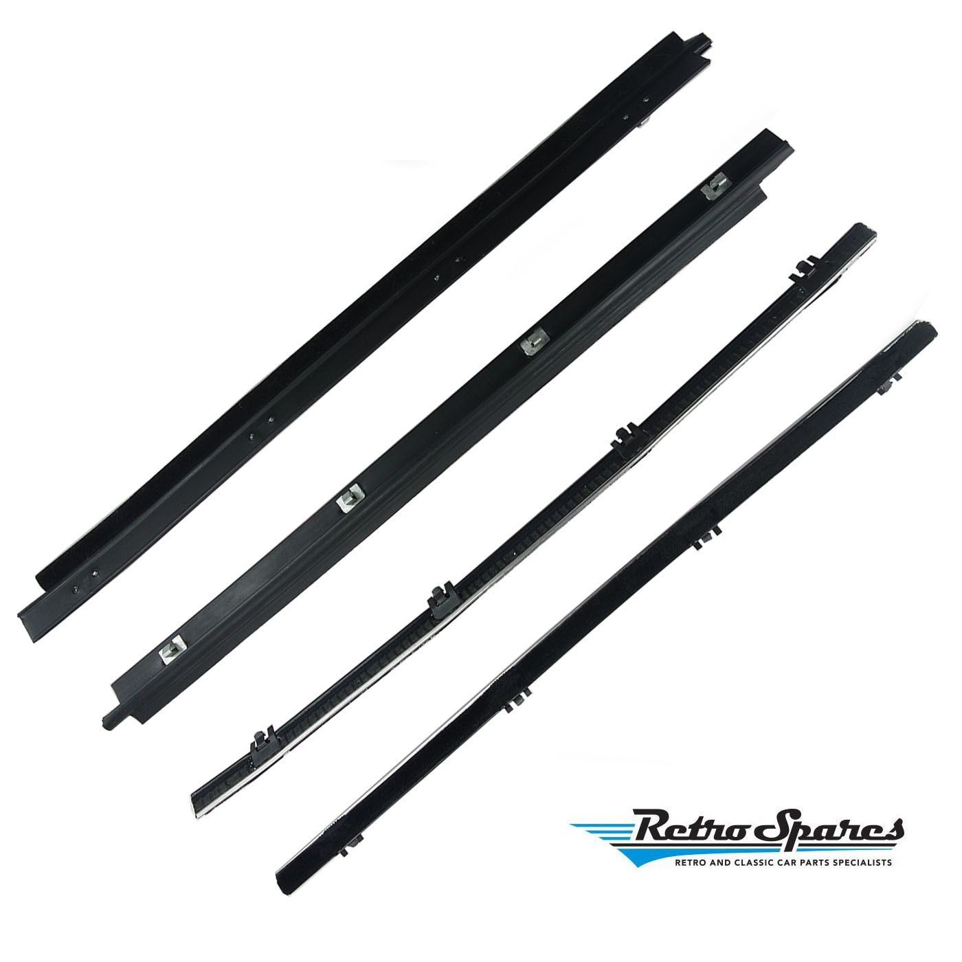FORD XM-XP FRONT INNER & OUTER LEFT & RIGHT DOOR BELT SET