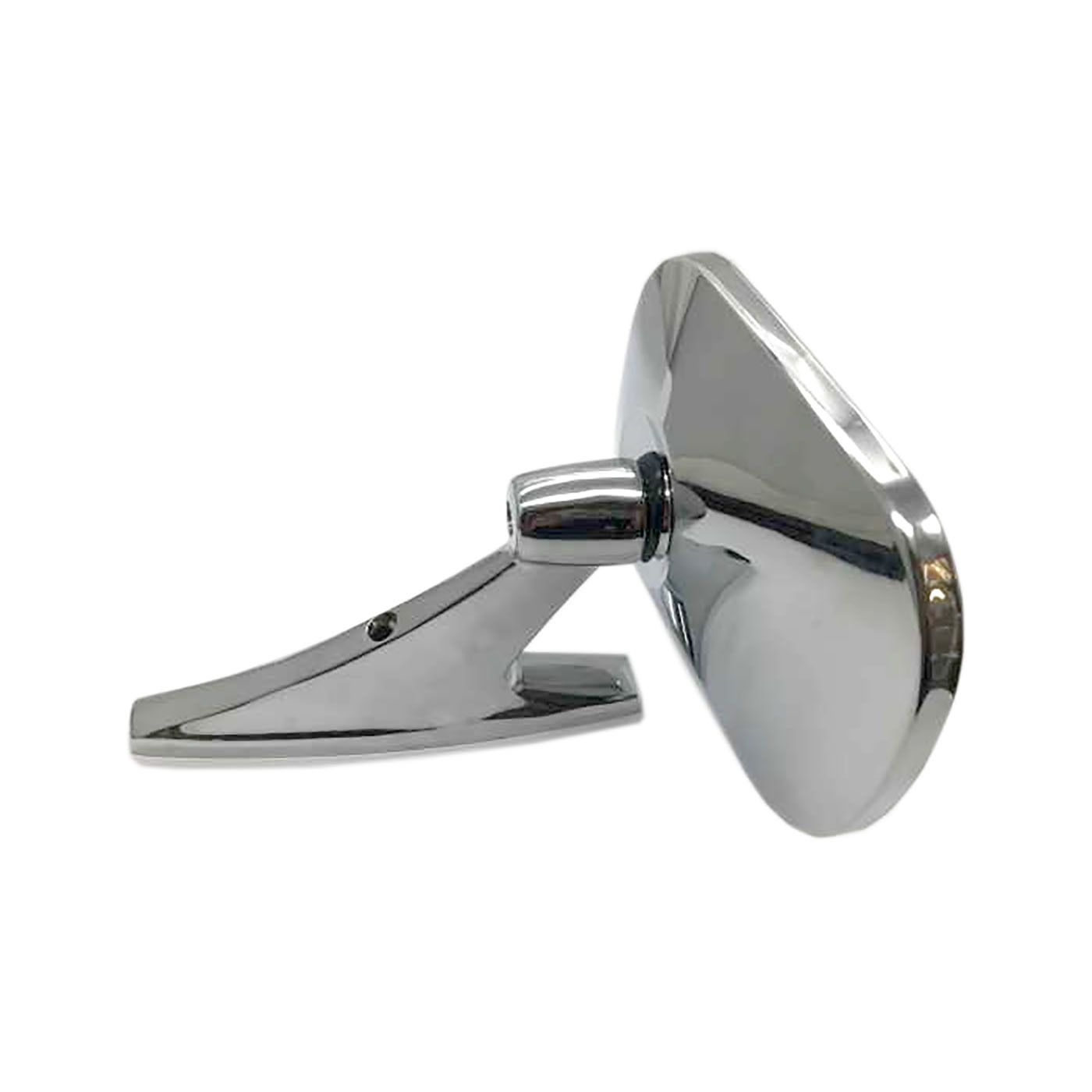 5.5″ x 4" Rectangle Chrome Mirror Universal