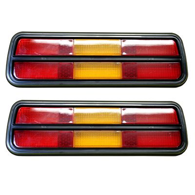FORD XB XC COBRA COUPE REAR TAIL LIGHTS KIT BLACK PAIR