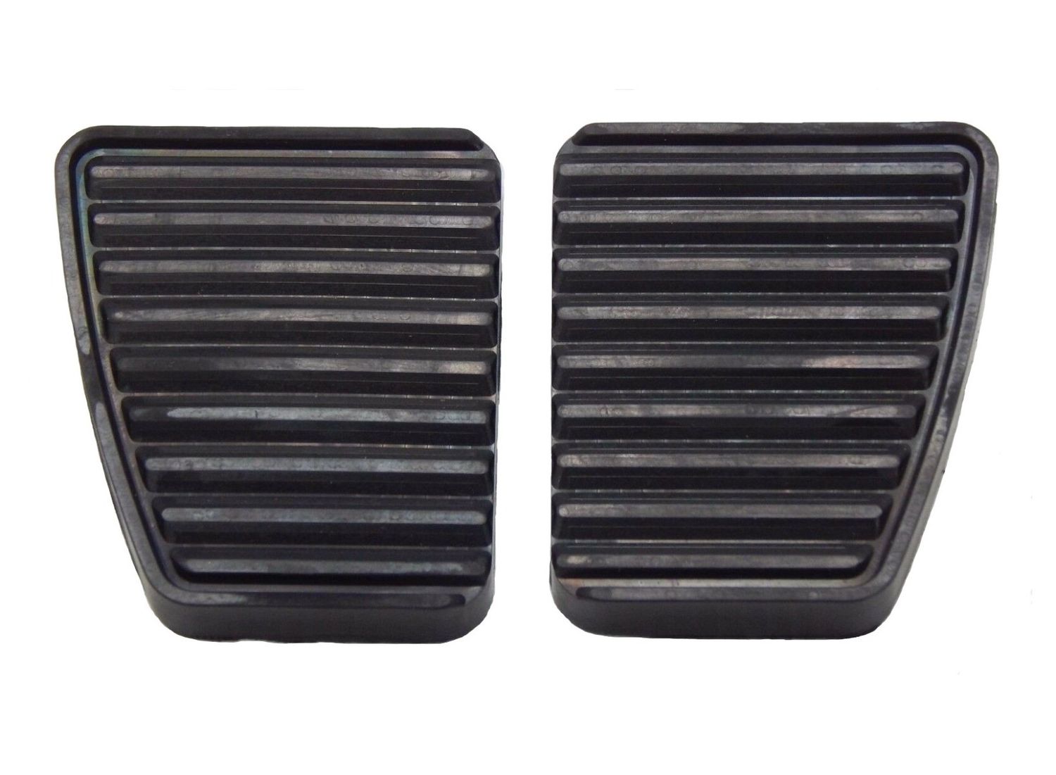 BRAKE & CLUTCH PEDAL PAD RUBBERS FOR FORD ANGLIA 105E (PAIR)