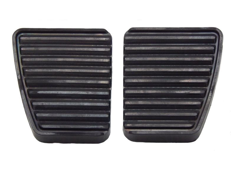 BRAKE & CLUTCH PEDAL PAD RUBBERS FOR FORD ANGLIA 105E (PAIR) BRAKE & CLUTCH PEDAL PAD RUBBERS FOR FORD ANGLIA 105E (PAIR)