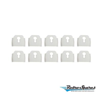 FORD XW XY WHEEL ARCH MOULD CLIP KIT 10PC