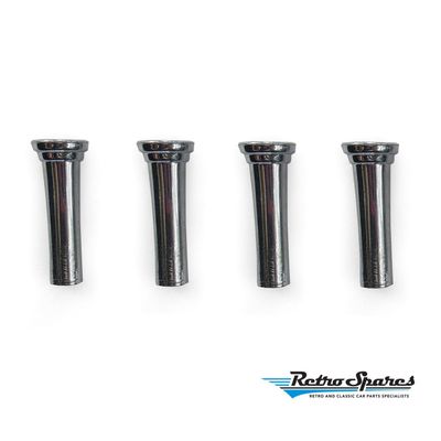 HOLDEN HK-T-G + HQ-WB + LC-LJ + LH-UC TORANA CHROME DOOR LOCK KNOBS (PACK OF 4)