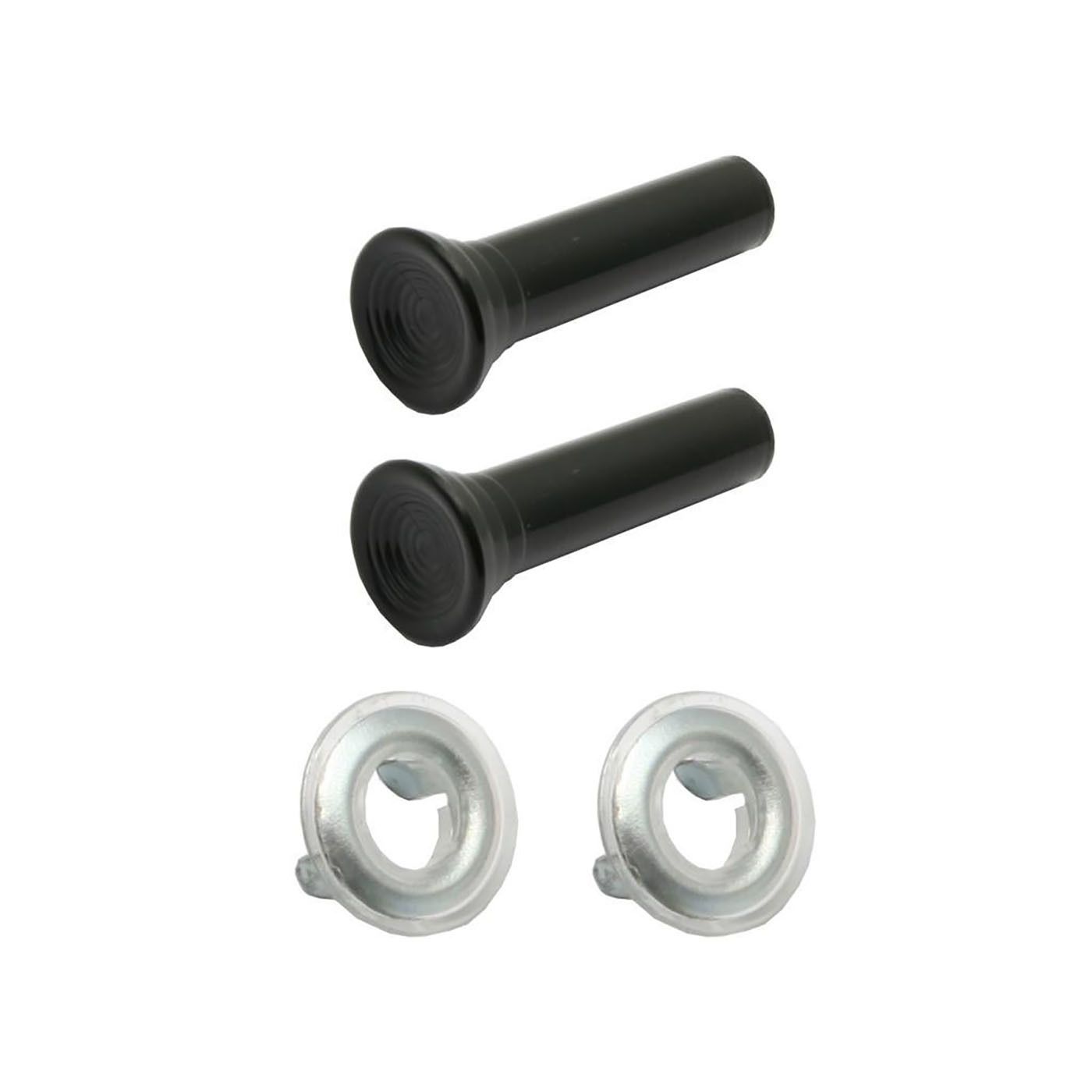 HOLDEN HK HT HG HQ HJ HX HZ WB LC LH LX UC BLACK 2 DOOR LOCK KNOB KIT WITH FERRULES