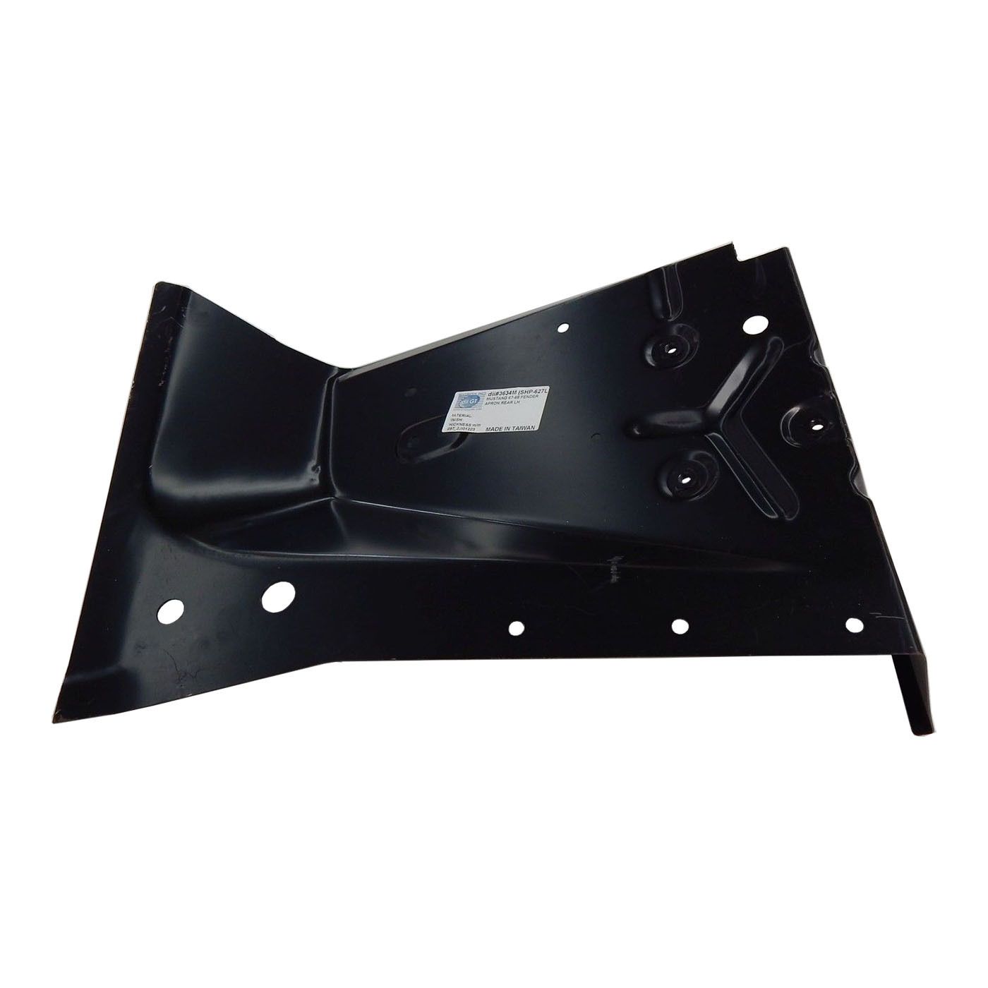 FORD MUSTANG 1967-1968 FRONT LEFT FENDER GUARD REAR APRON PANEL